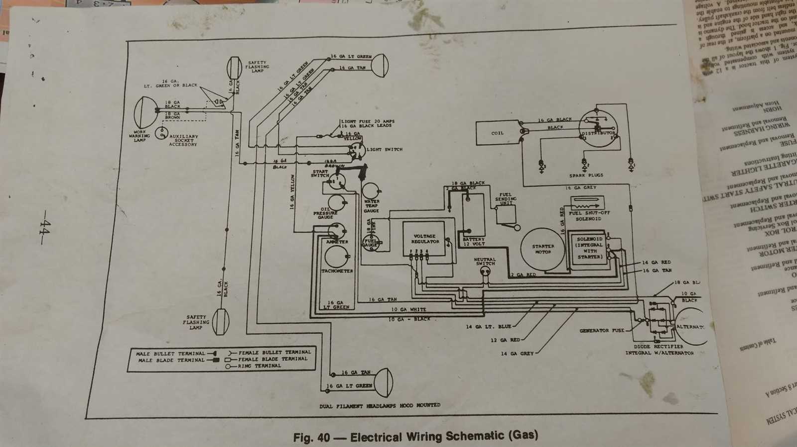 mf 135 wiring diagram