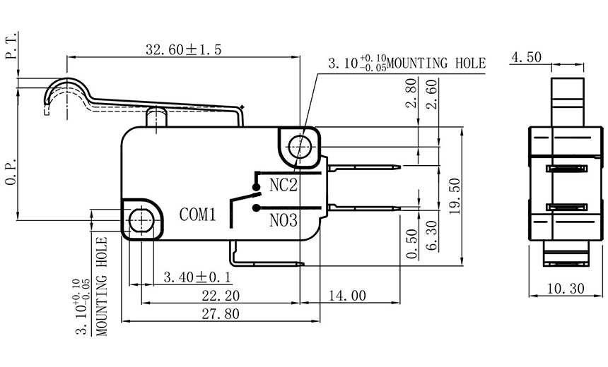 micro switch wiring diagram