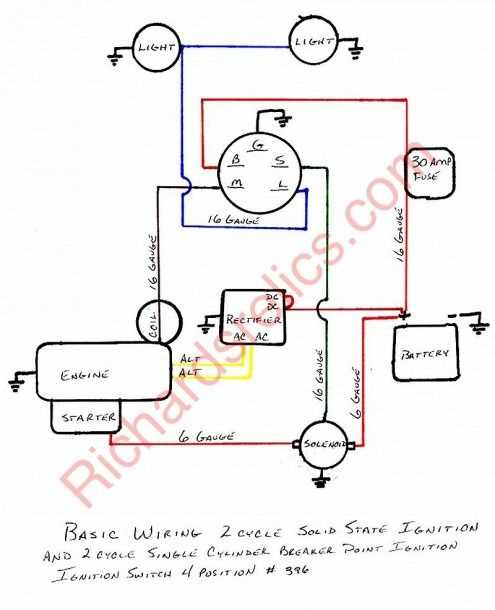 6 prong ignition switch wiring diagram