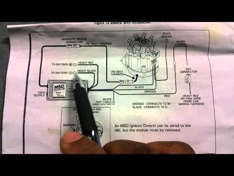 msd 2 wire distributor wiring diagram