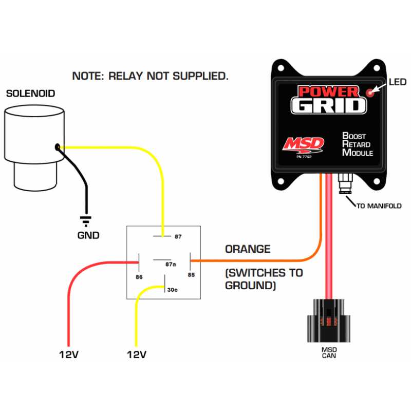 msd grid wiring diagram