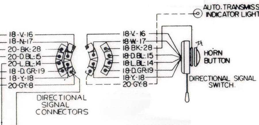 wiring diagram for gm steering column