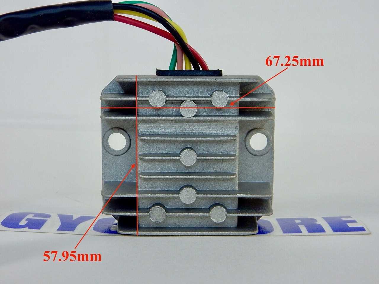 4 wire rectifier wiring diagram