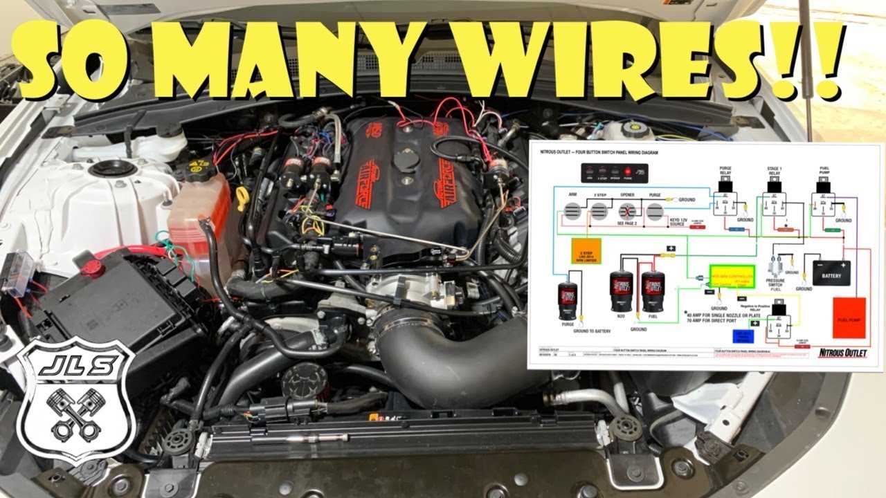 nitrous wiring diagram with purge