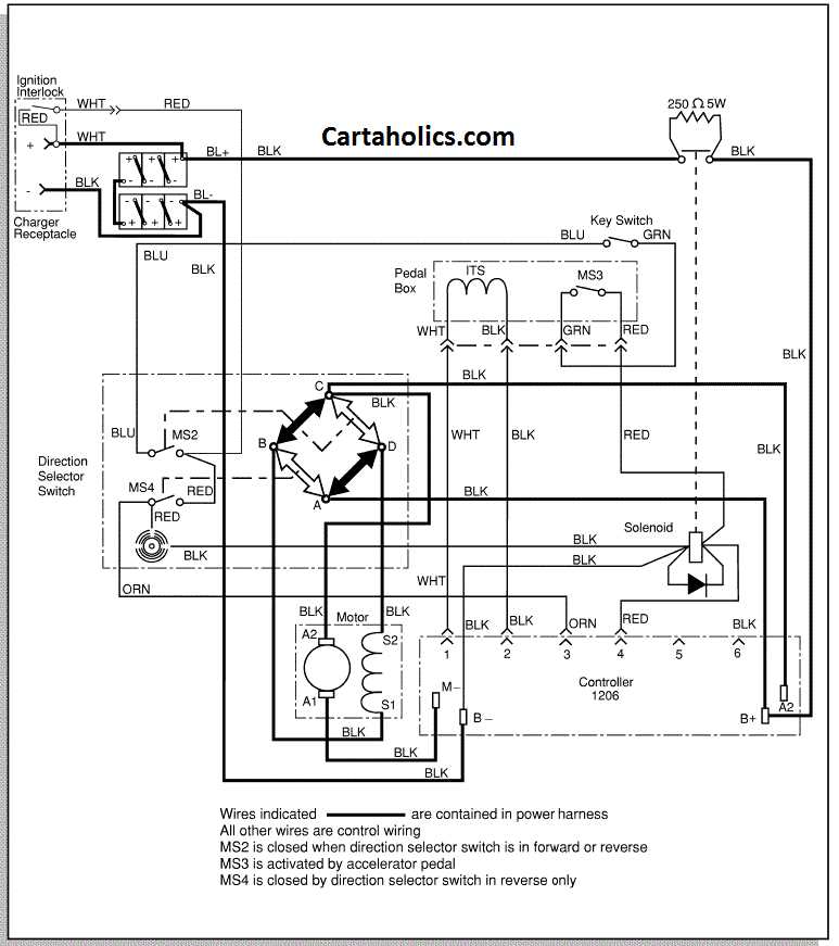 wiring diagram for 48 volt golf cart