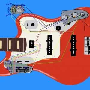 jaguar guitar wiring diagram