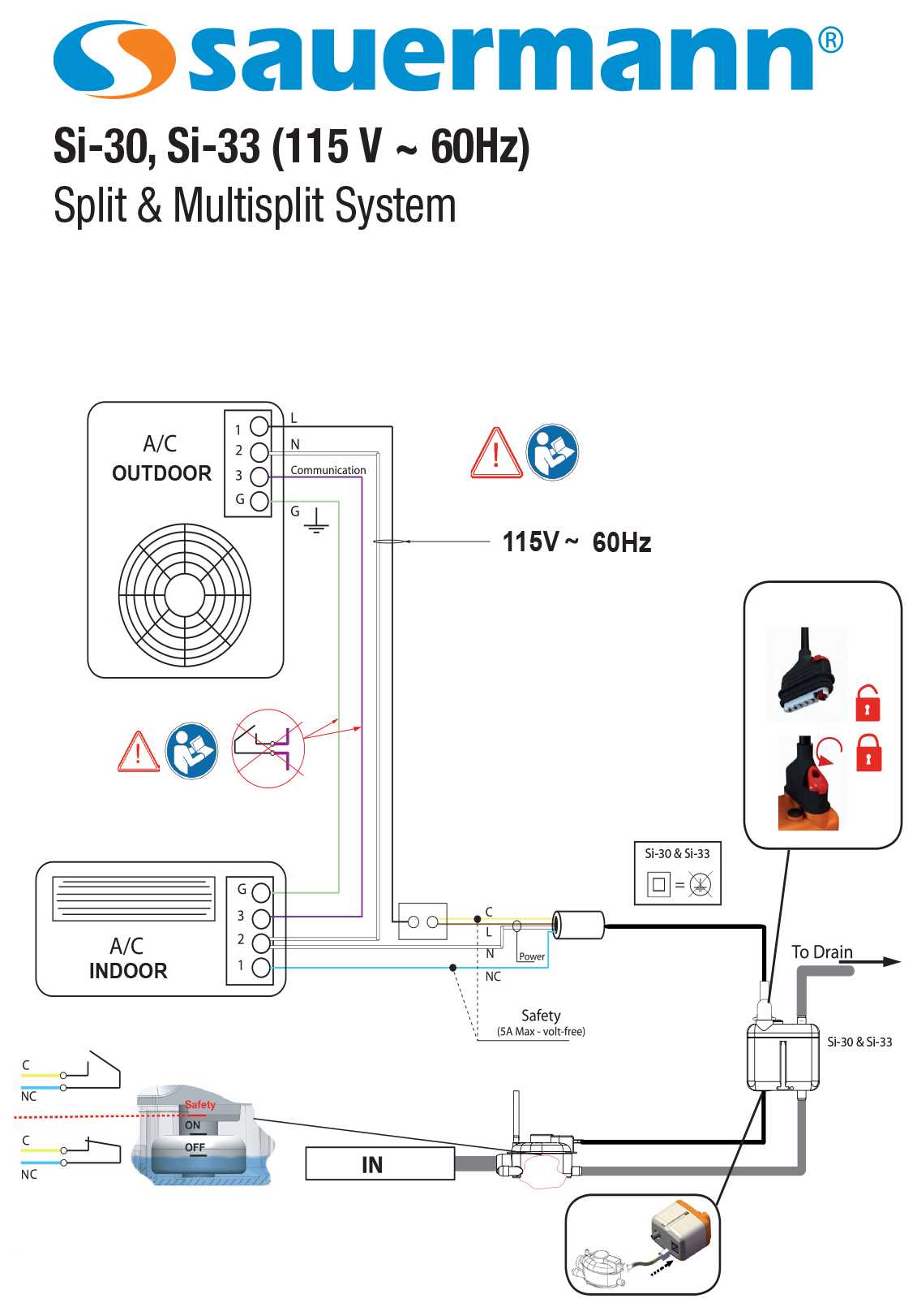 mini split condensate pump wiring diagram