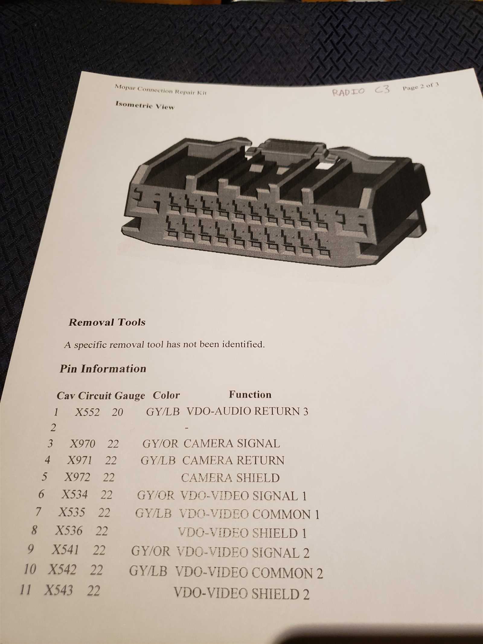 2013 dodge grand caravan radio wiring diagram