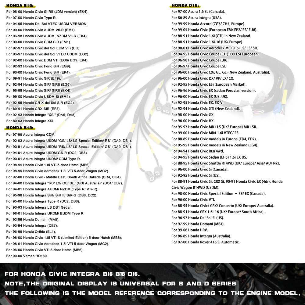 1999 honda civic wiring harness diagram