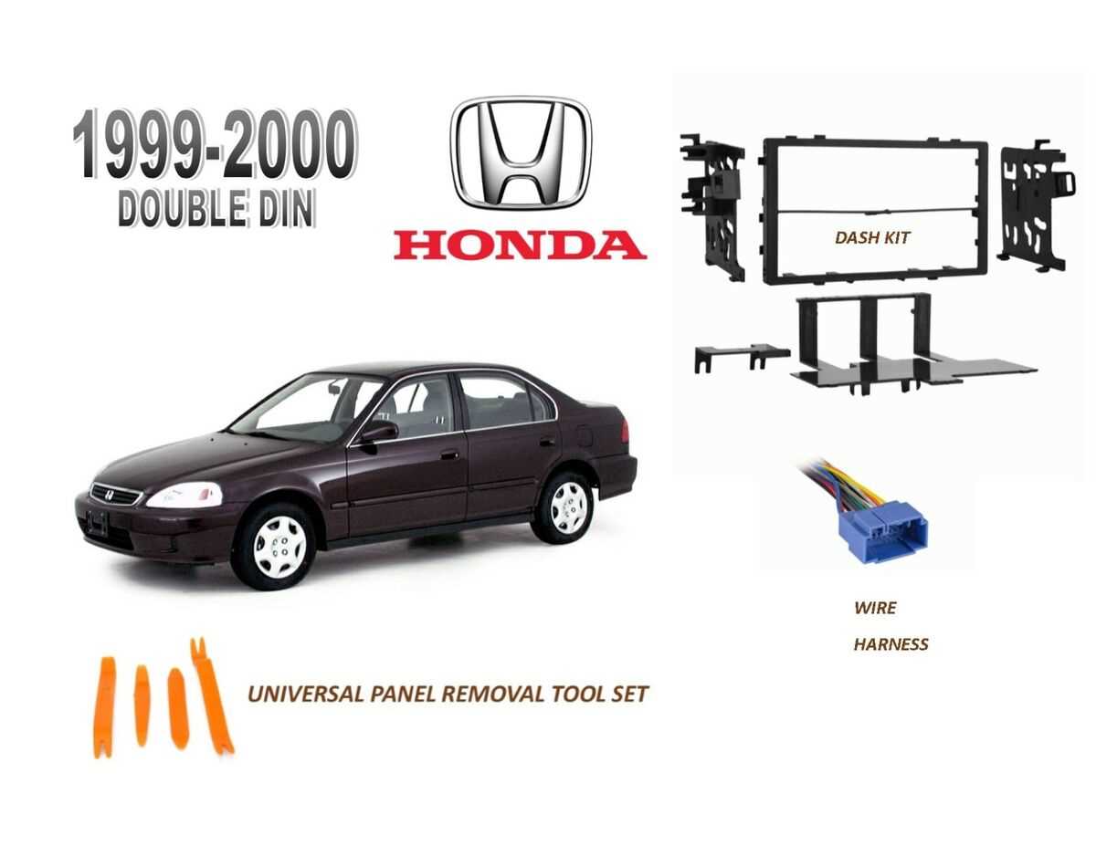 2000 honda civic car stereo radio wiring diagram