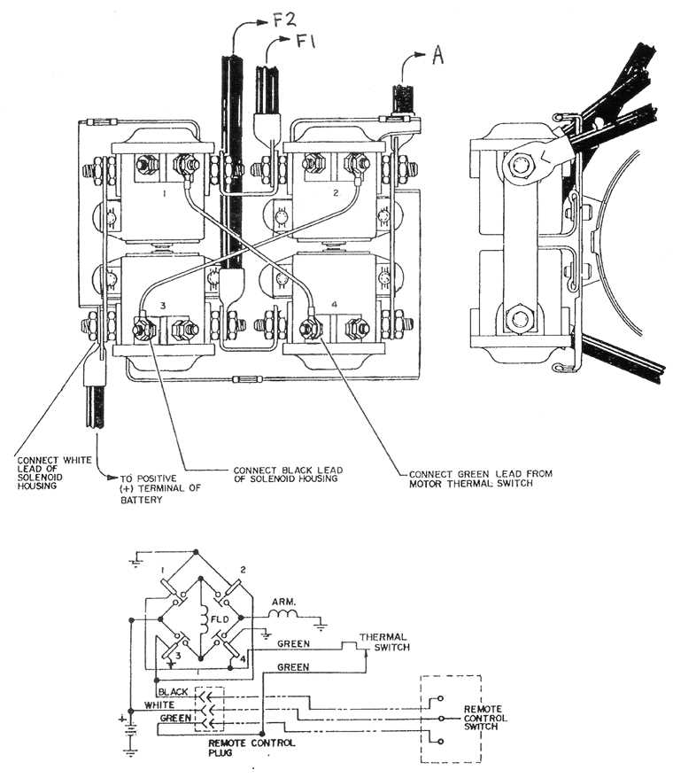 12 volt winch solenoid wiring diagram