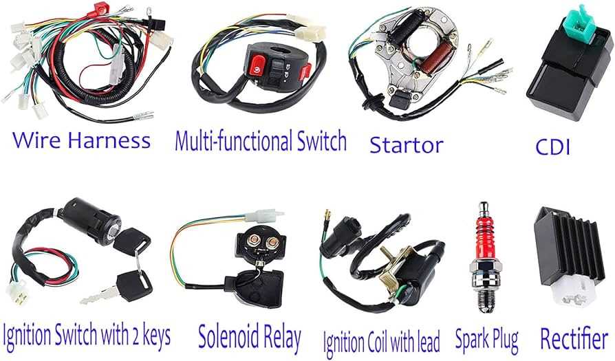 110cc chinese quad wiring diagram