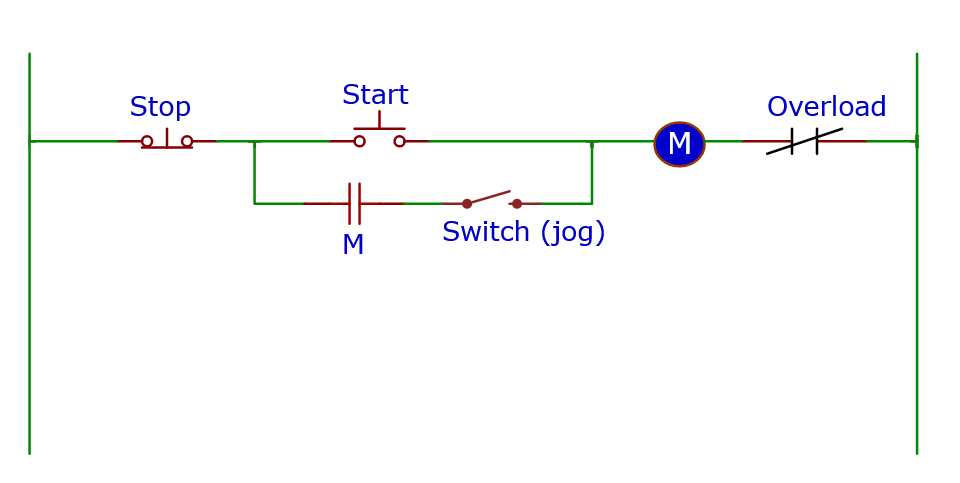 start stop wiring diagram