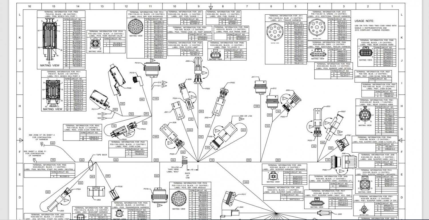 kenworth w900 wiring diagrams