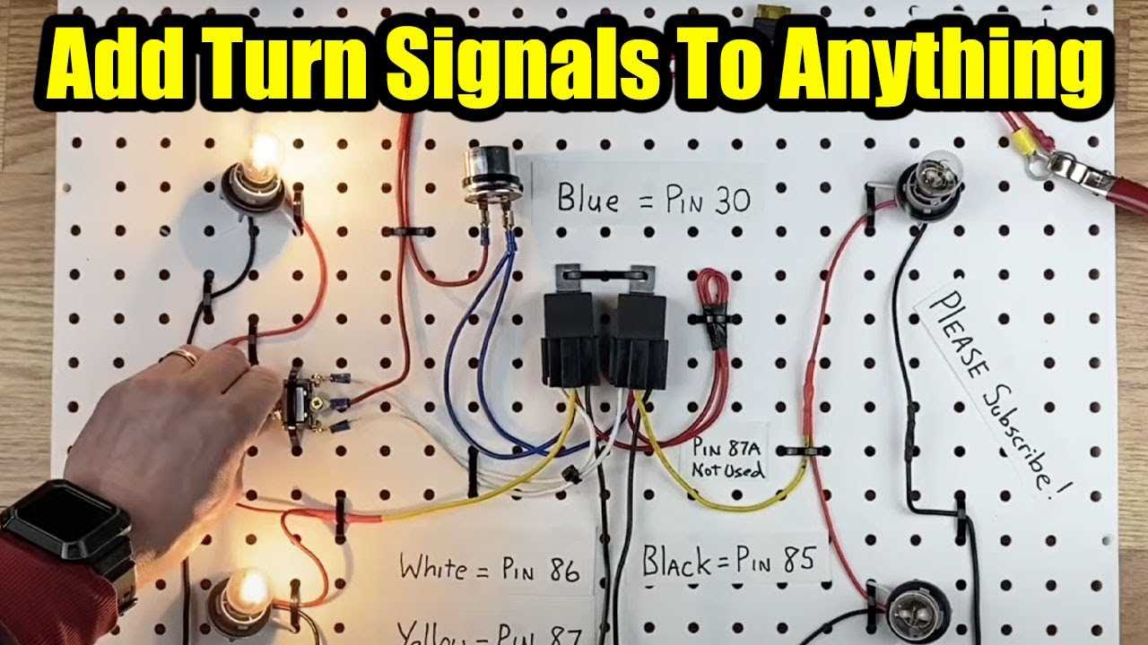 aftermarket turn signal switch wiring diagram