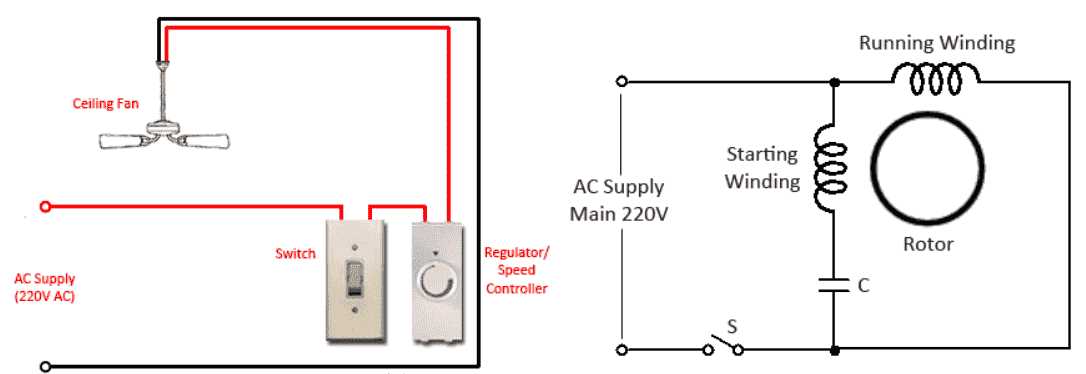 wiring diagram for run capacitor