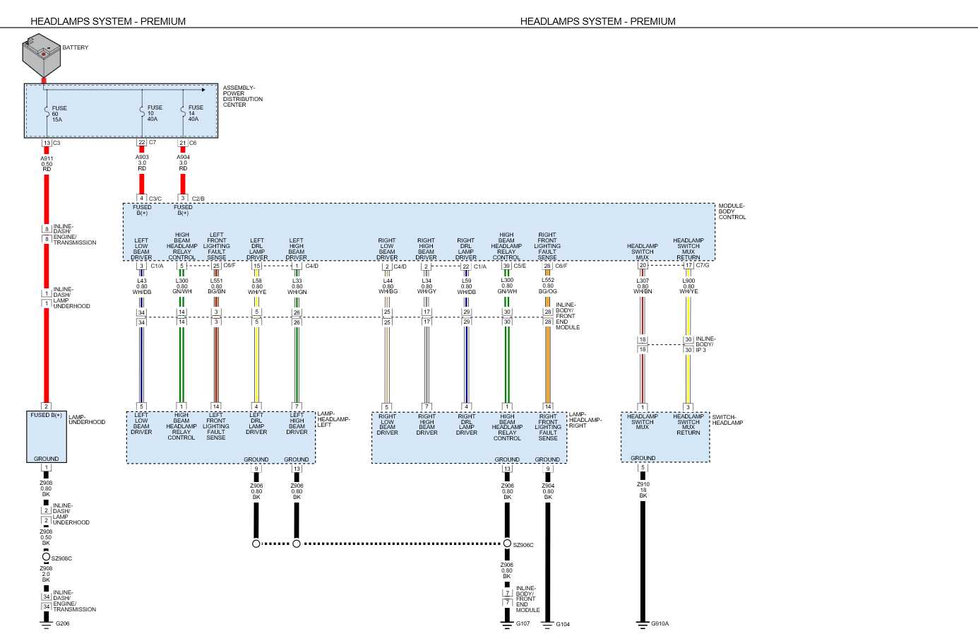 dodge ram headlight wiring diagram