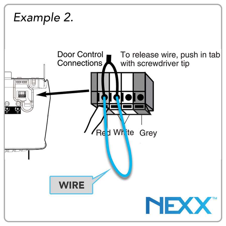 craftsman door opener wiring diagram