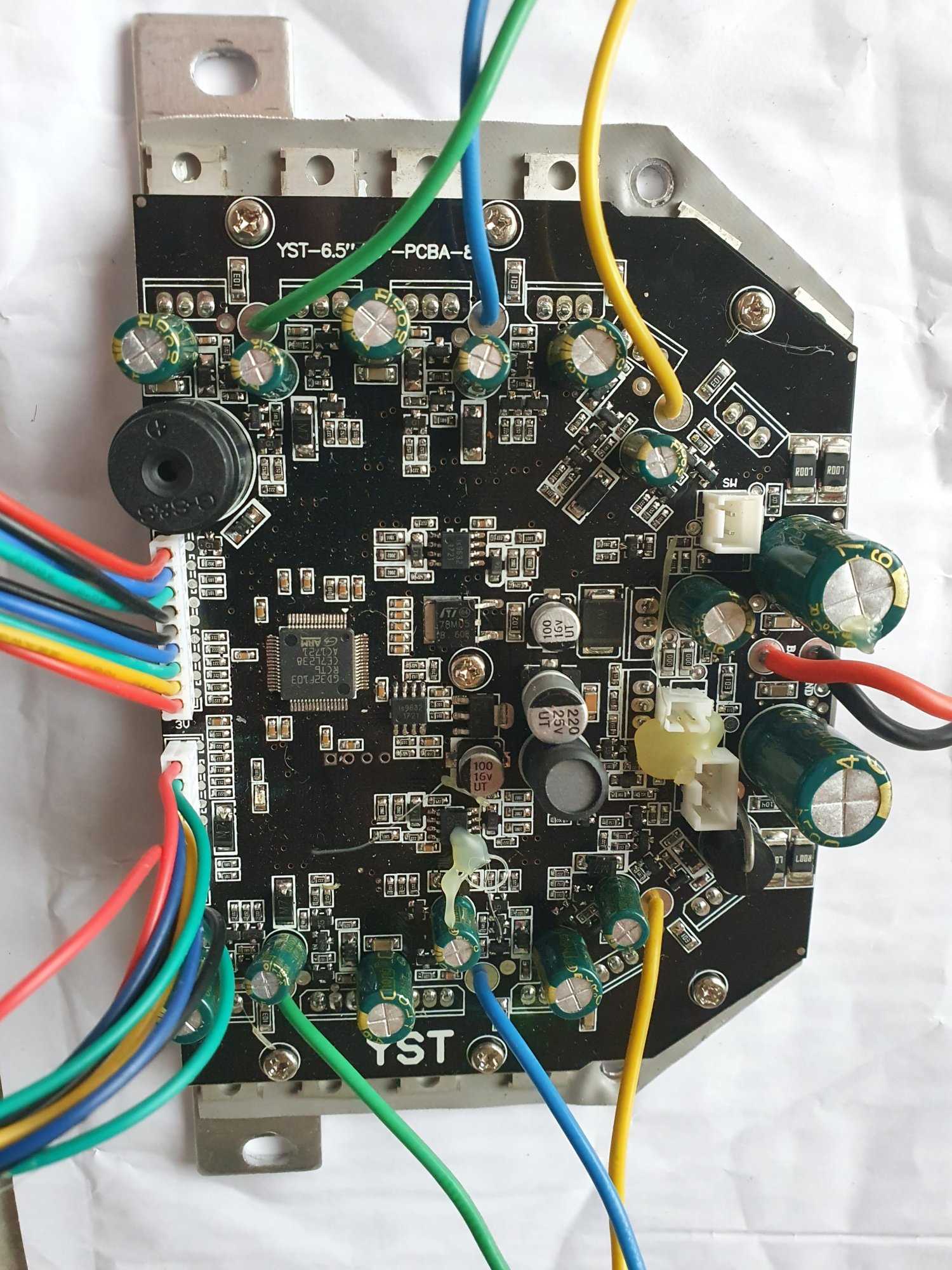 throttle hoverboard motor wiring diagram