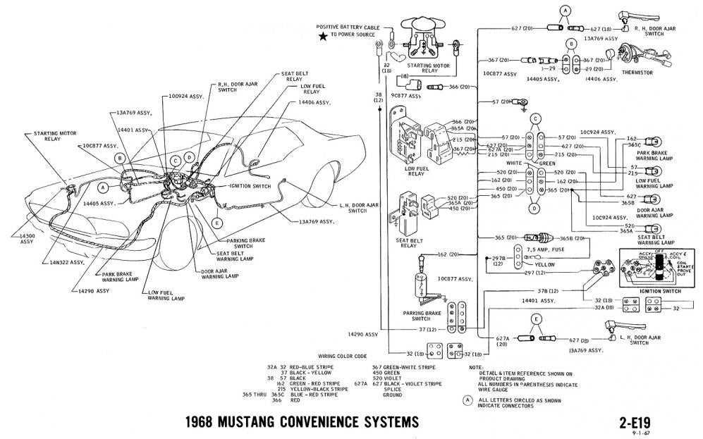 wiring diagram for fuel gage on 1968 ford f250