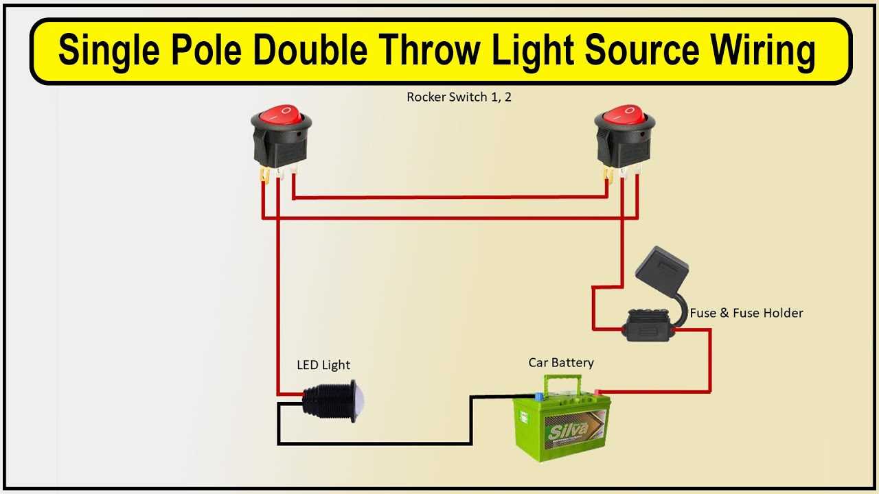 2 single pole switch wiring diagram