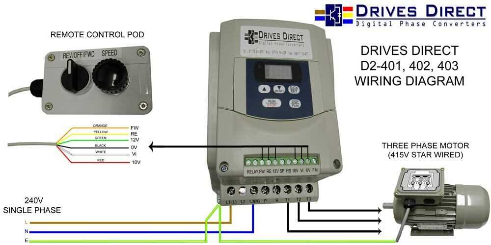 3 phase 220v wiring diagram