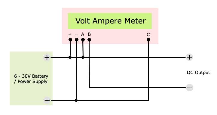 voltmeter wiring diagram