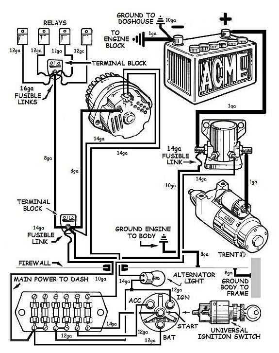 fuel pump wiring diagram