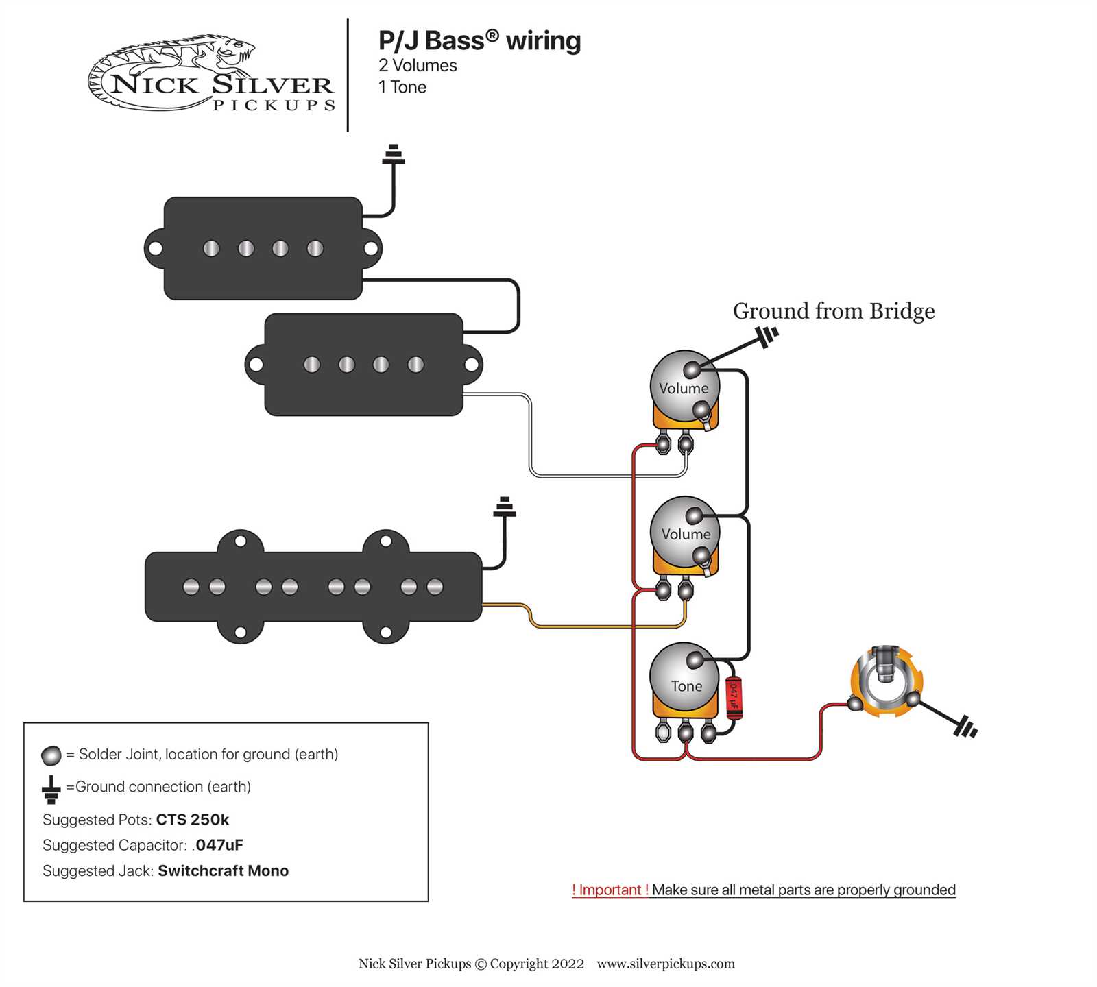 fender precision bass wiring diagram