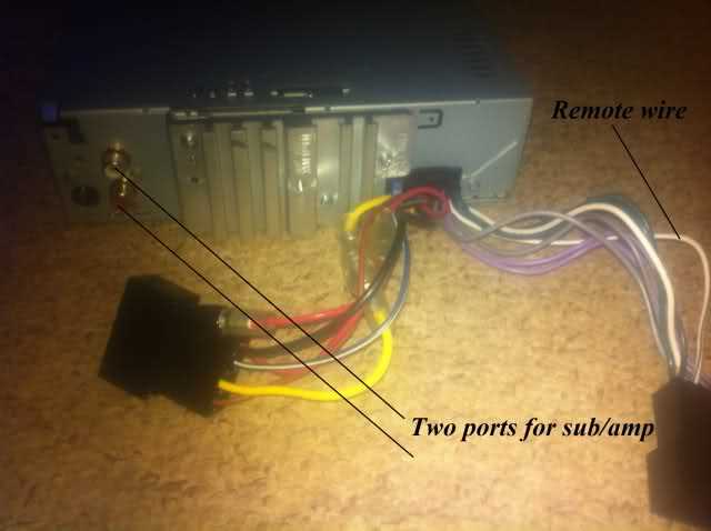 jvc car audio wiring diagram