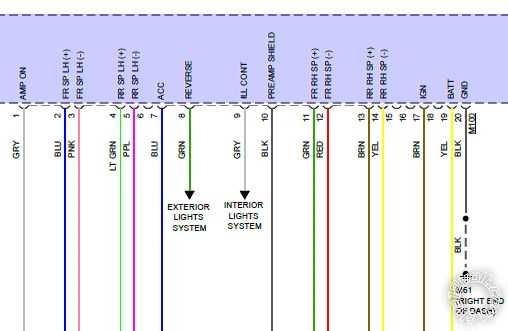 nissan audio wiring diagram