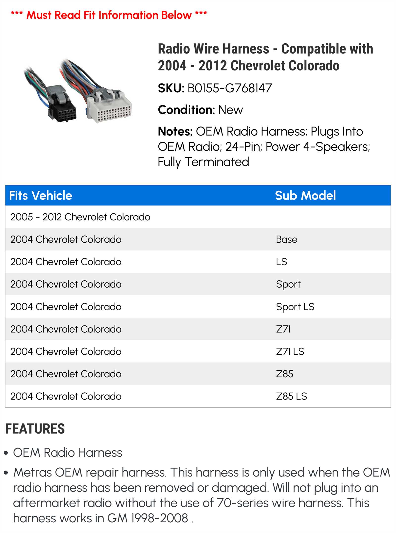 2012 silverado radio wiring harness diagram