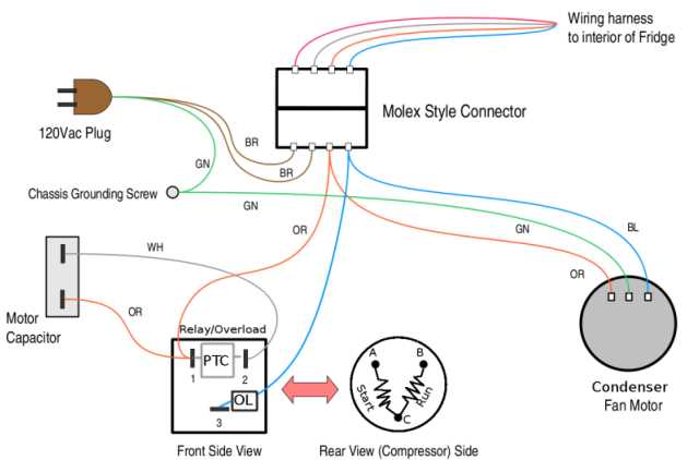 commercial walk in freezer wiring diagram