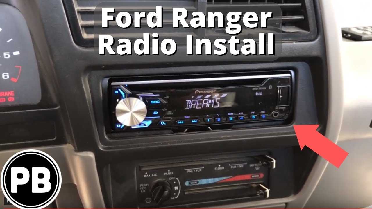 1996 ford ranger stereo wiring diagram