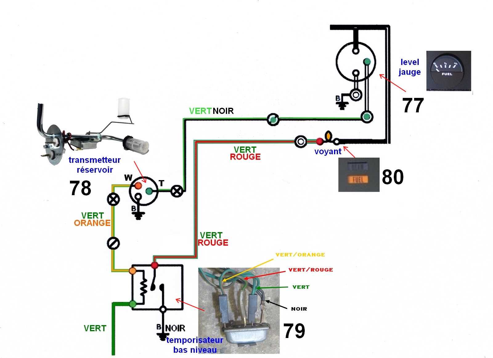 gas gauge wiring diagram