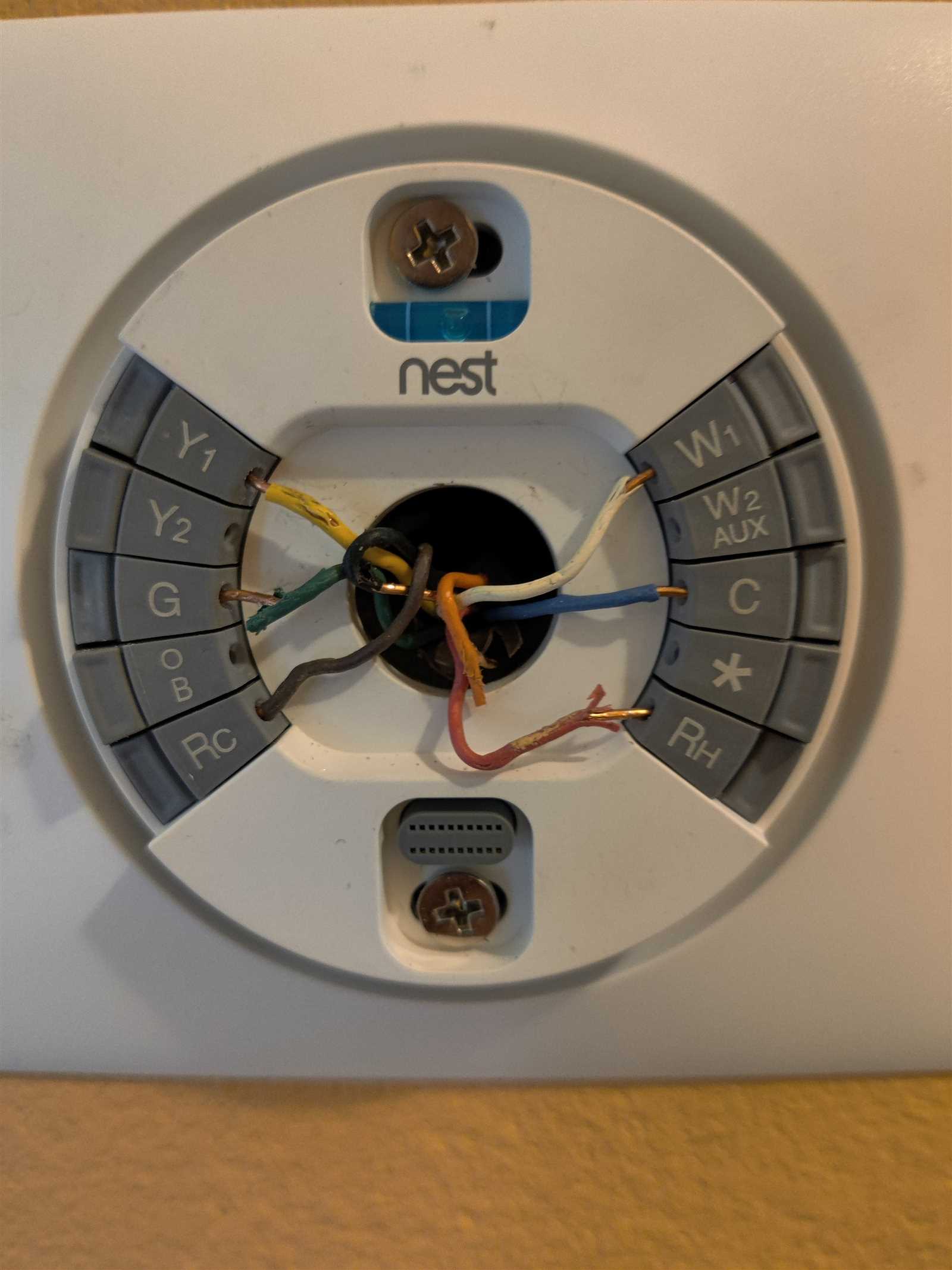 nest thermostat wiring diagram 4 wwire