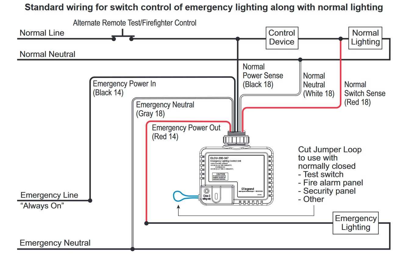 nlight wiring diagram