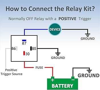 4 pin relay wiring diagram for fan