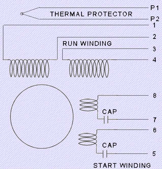 dual voltage motor wiring diagrams