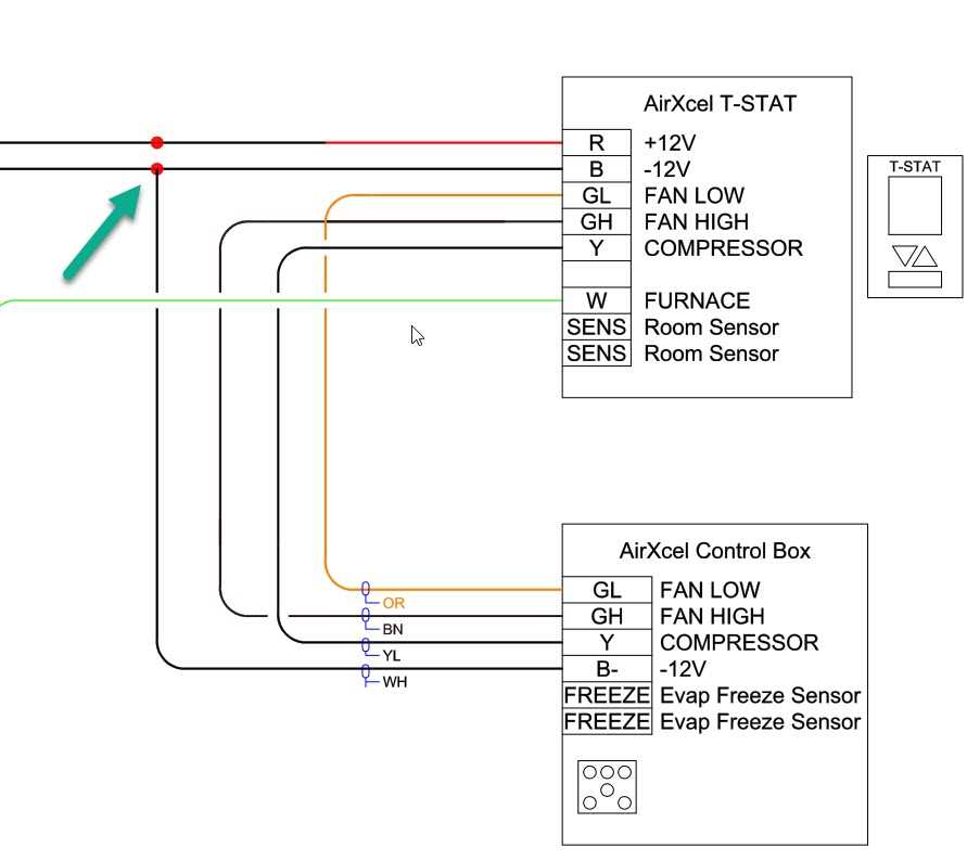 wiring diagram for rv air conditioner