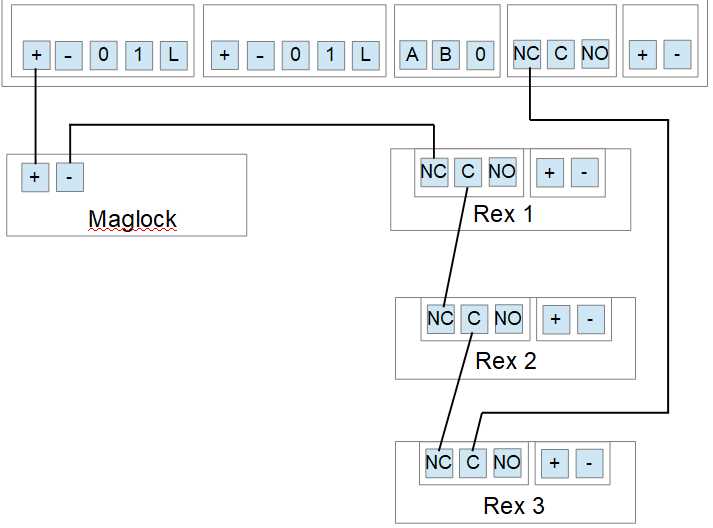 maglock wiring diagram