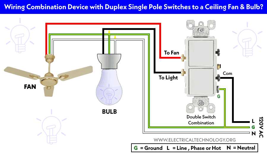 2 single pole switch wiring diagram