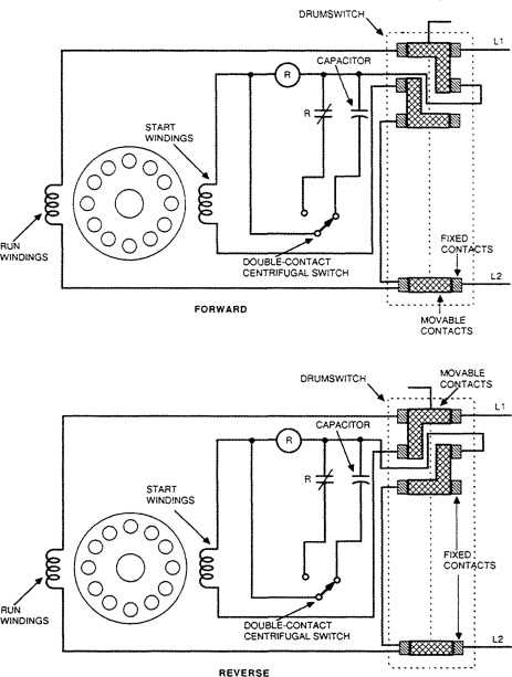 permanent split capacitor motor wiring diagram