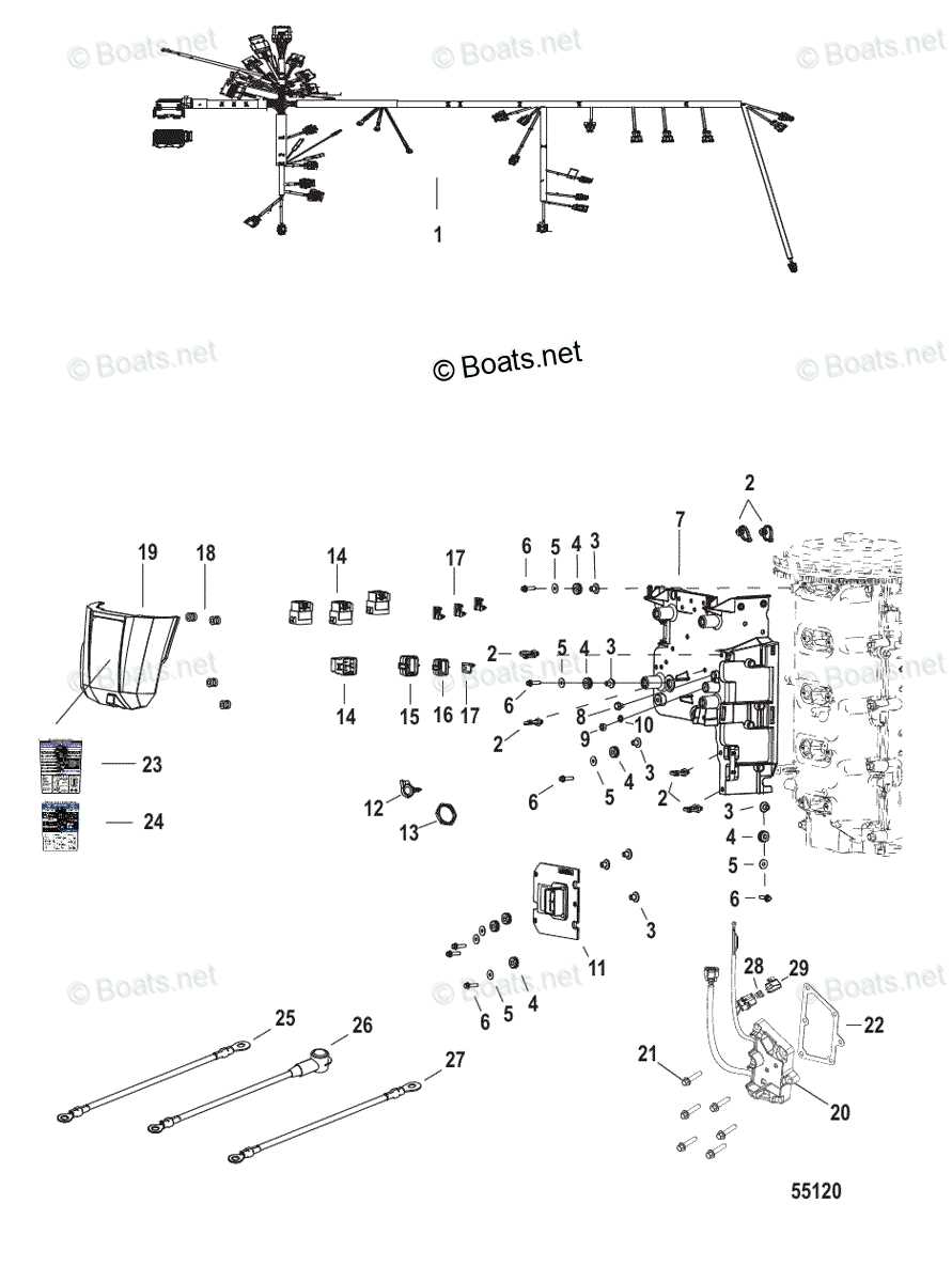 wiring diagram for mercury outboard motor