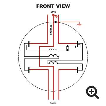 electricity meter wiring diagram