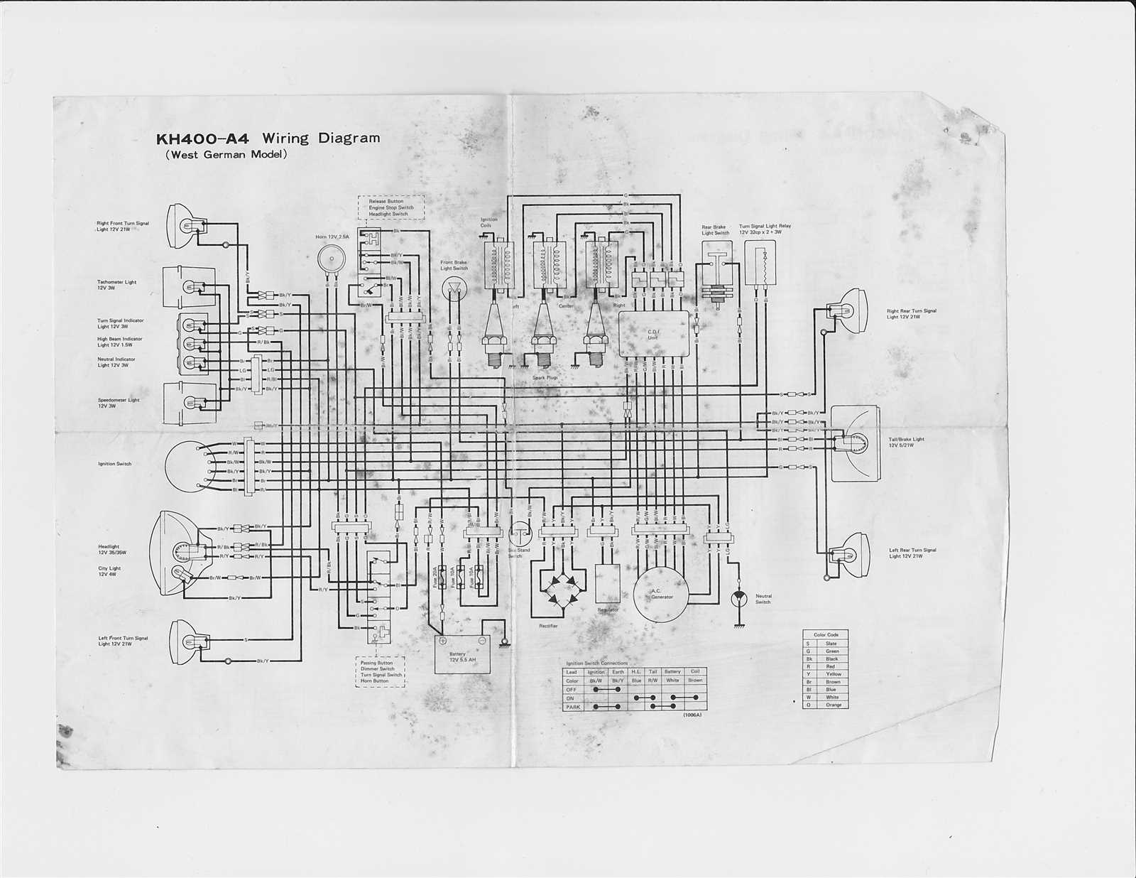 kawasaki klr 650 wiring diagram