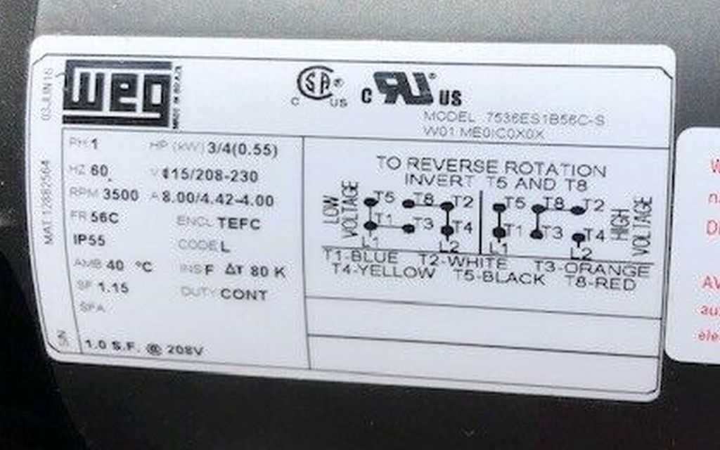 208 3 phase motor wiring diagram