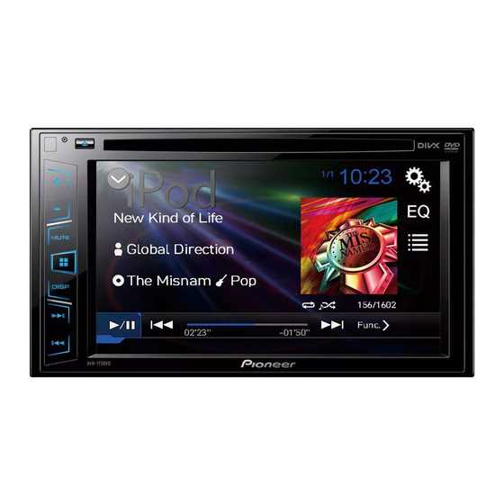 pioneer avh 290bt wiring diagram