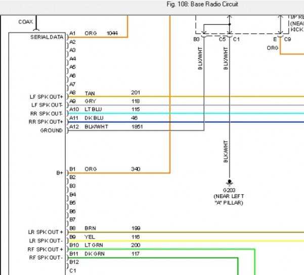 2012 silverado radio wiring harness diagram