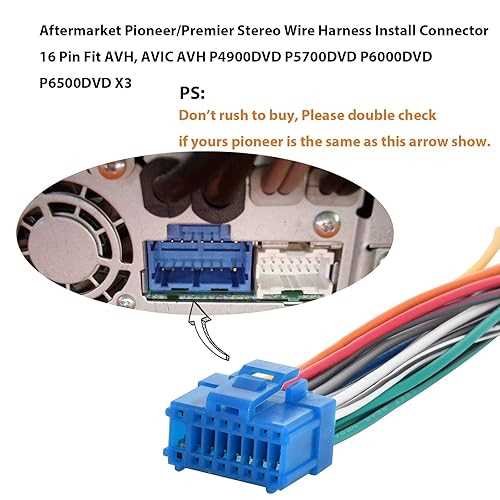 pioneer 16 pin wiring harness diagram